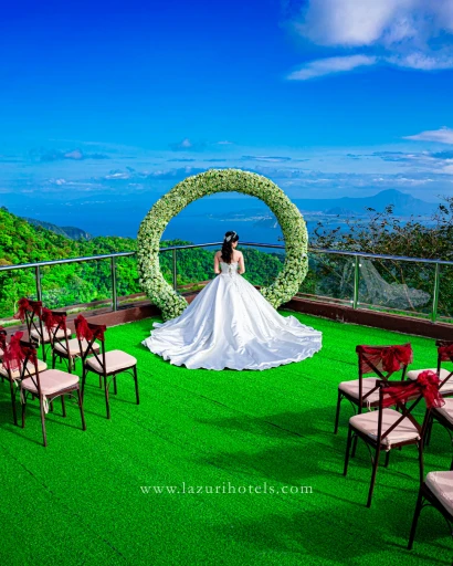 Circular Arch — real celebration at Lazuri Tagaytay