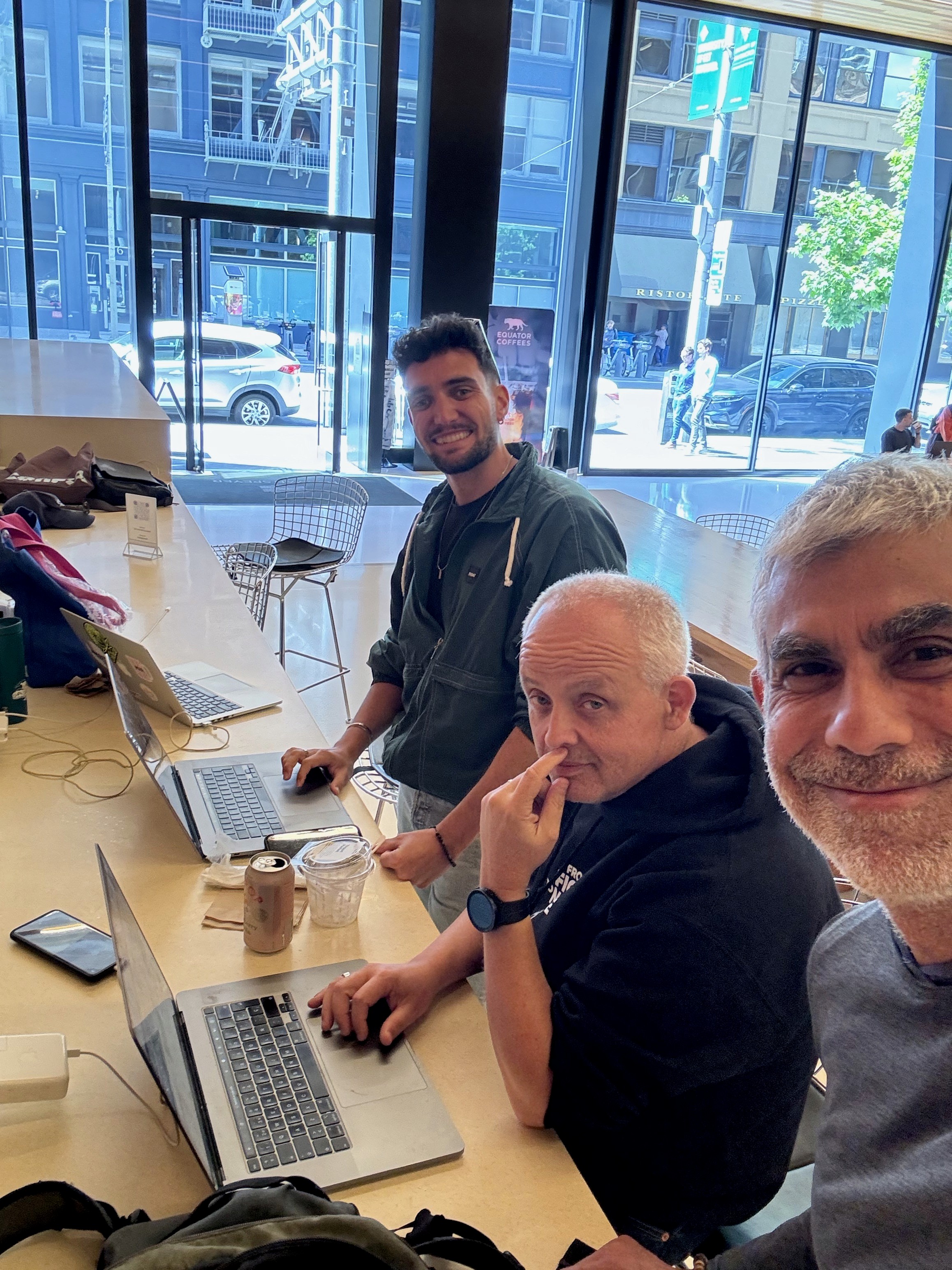 Tripmix co-founders meeting together in Barcelona