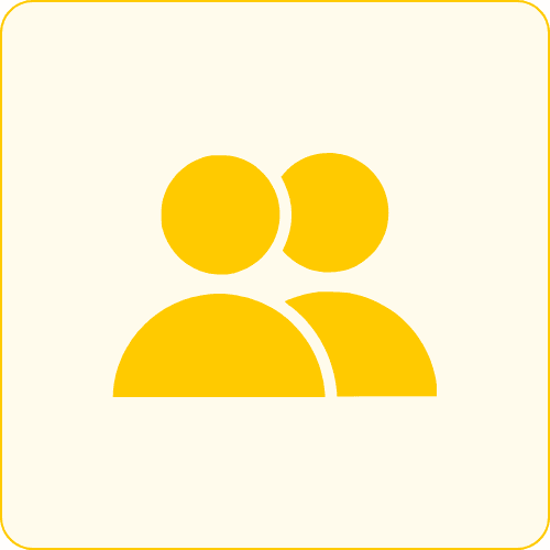 Silhouette of two people symbolizing team collaboration in engineering