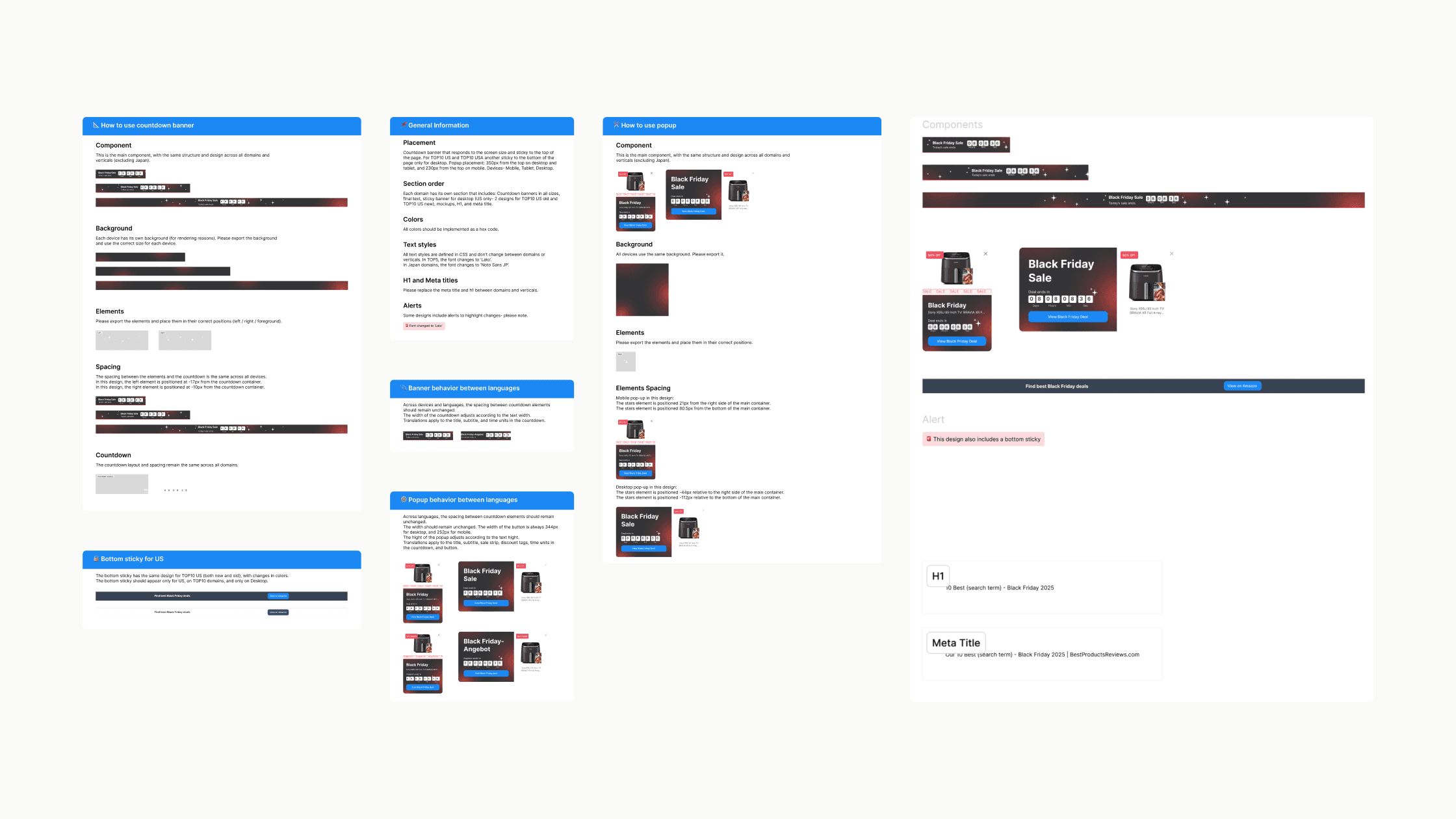 Project design screen