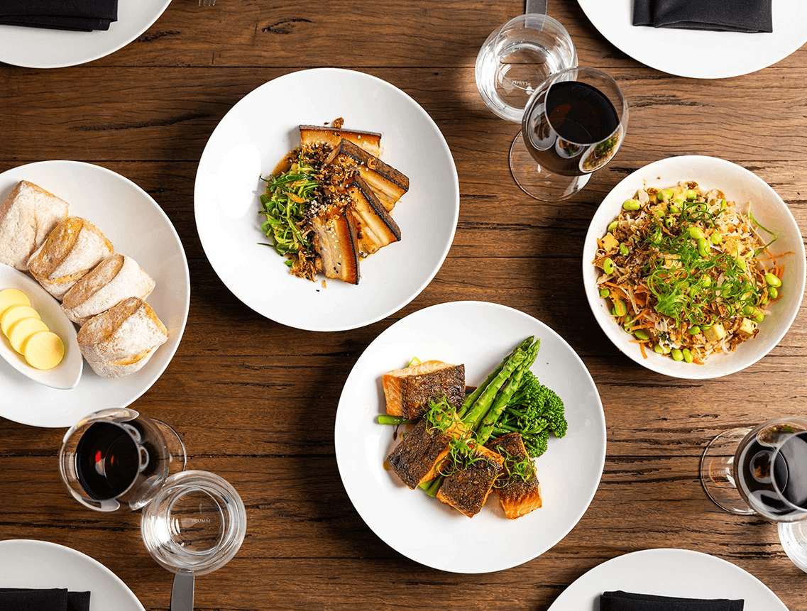 FEAST 3 Shared Dining Menu option