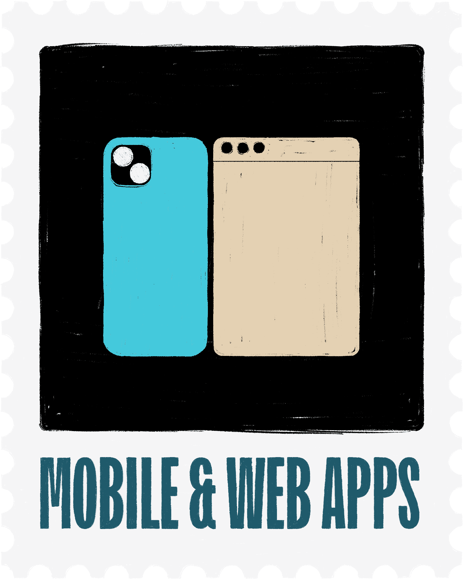 Mobile & web apps card image