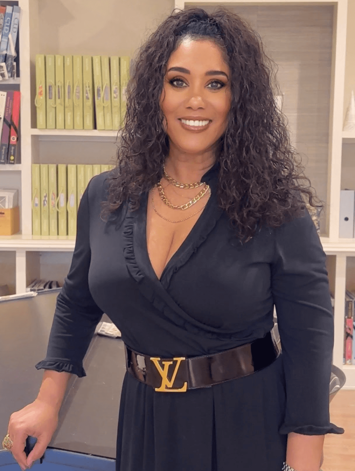 Interior Affairs Wallpaper and Fabric Design logo representing designer Nicole Pulley.