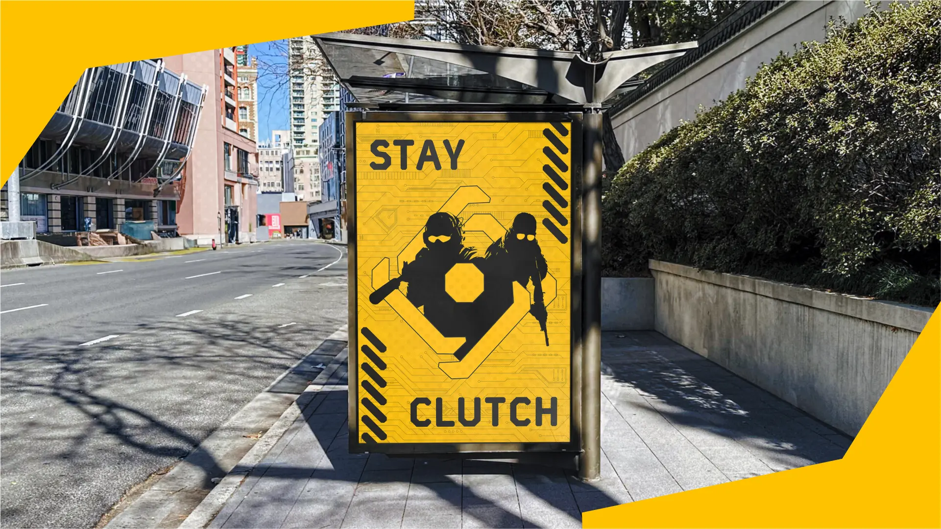 Clutch motion design project — visual 16