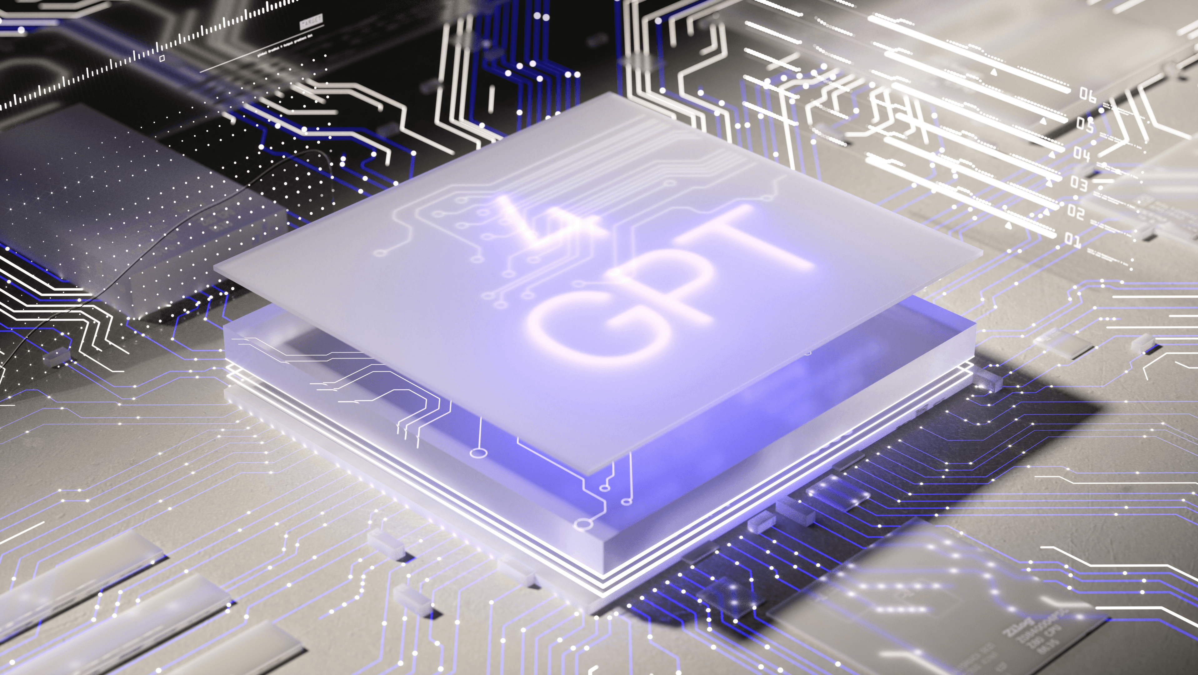 GPT4 written on a chip