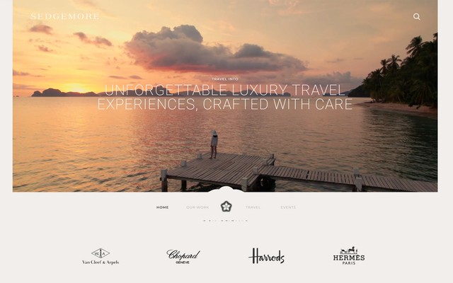 Sedgemore Travel project by Proud Lion Studios
