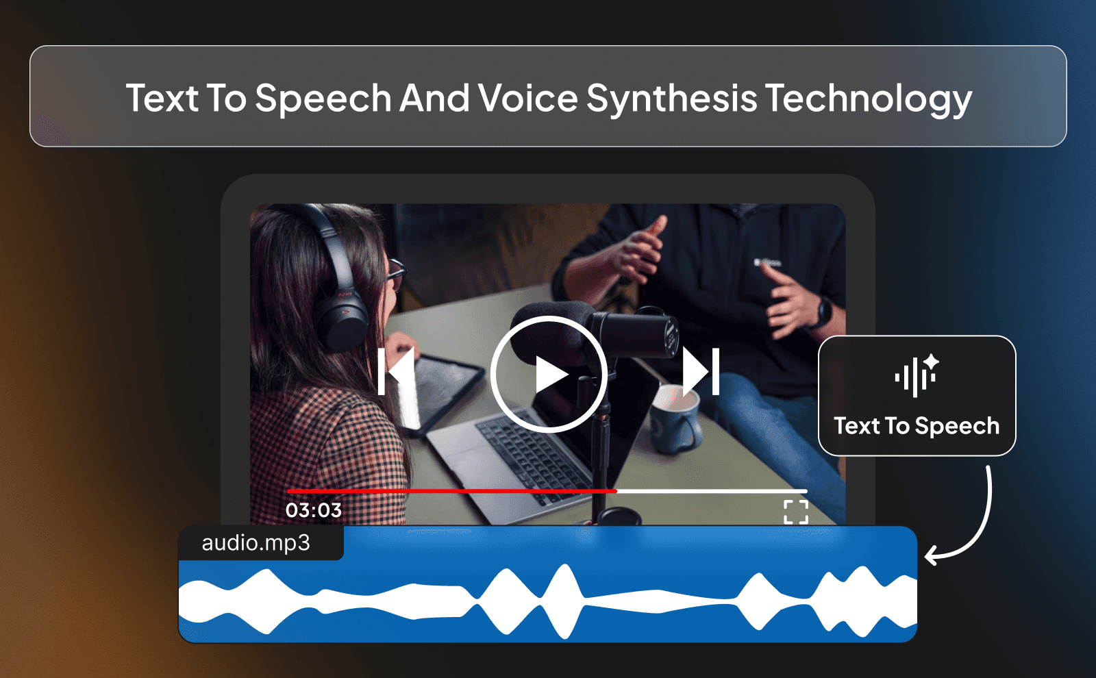 Text to speech and voice synthesis technology