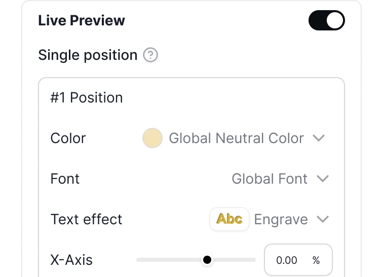 Fine-tune every detail
