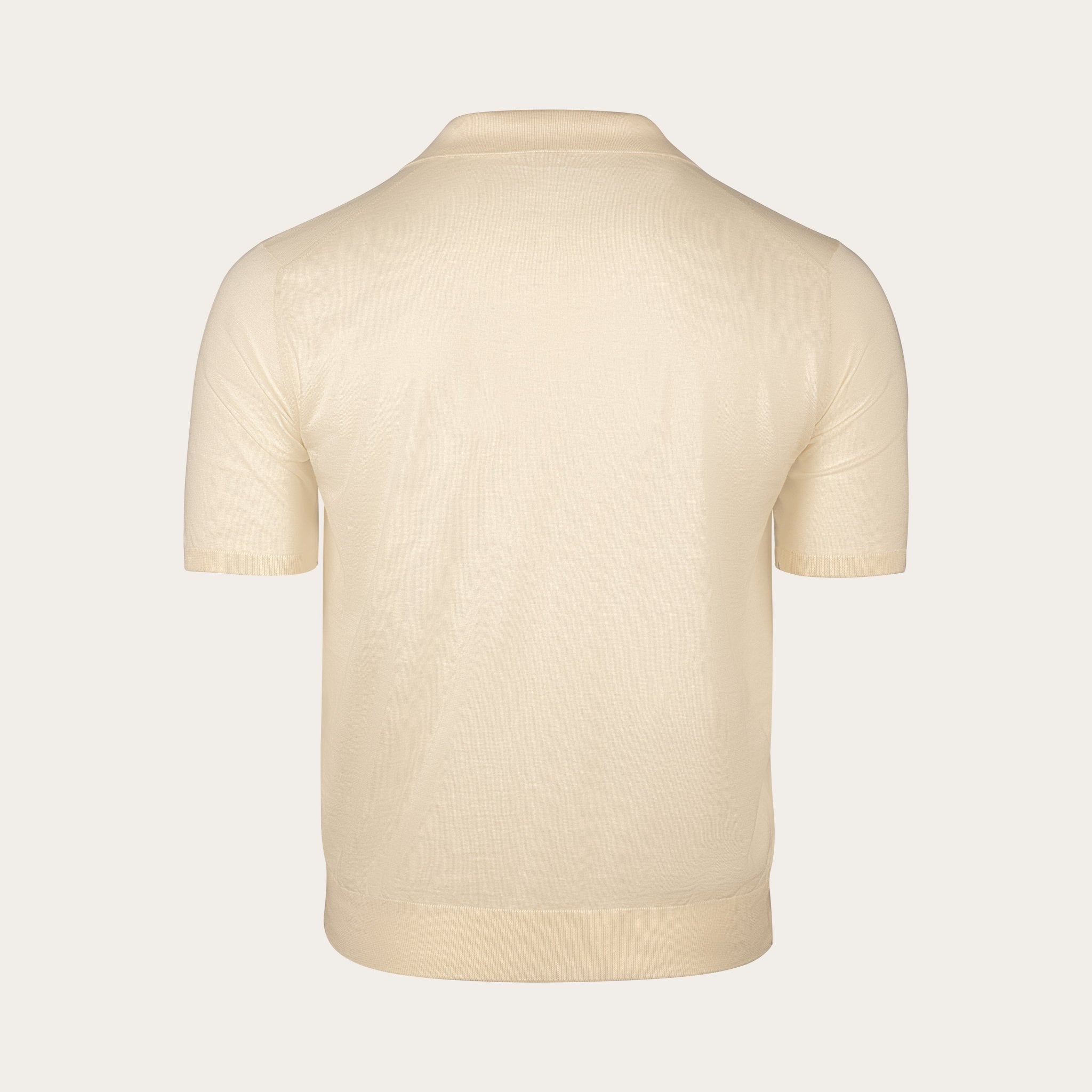 Polo - style cashmere sweater 'Duvet Exclusive' - Mandelli UK