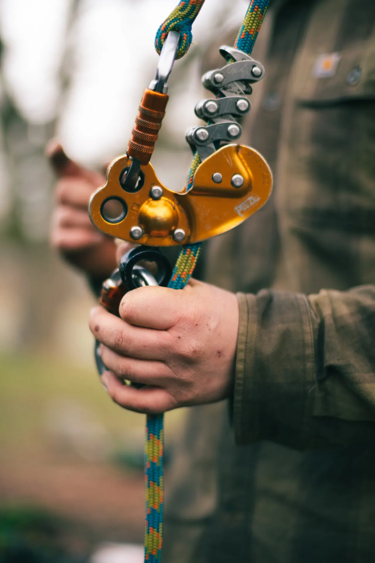 A sleek, modern interface with a dark background and subtle fading lines, hinting at a minimalist design.