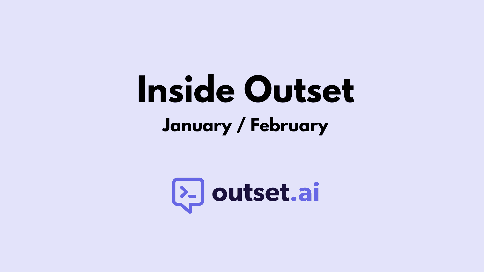 Inside Outset January/February edition by Outset