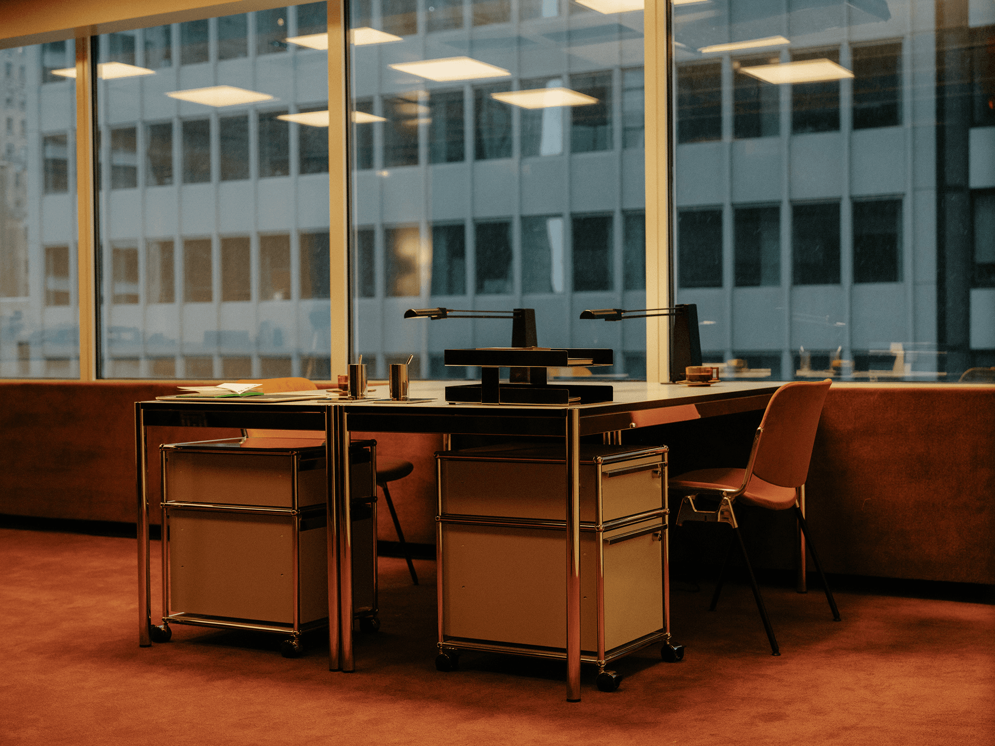 image of professional man sitting in an office
