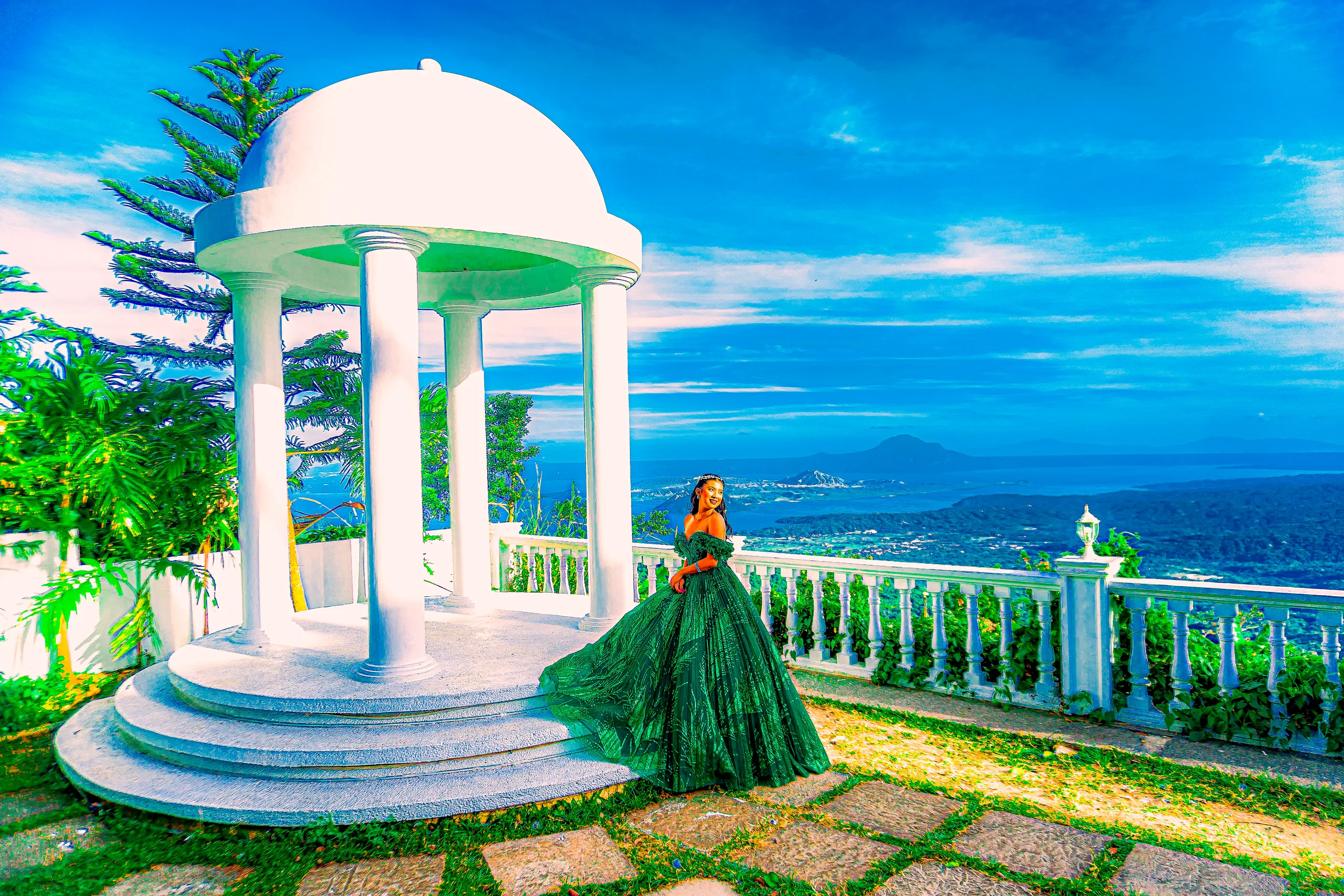 Belle Vue Gazebo — real celebration at Lazuri Tagaytay