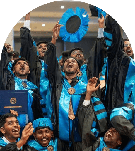African man smiling on phone