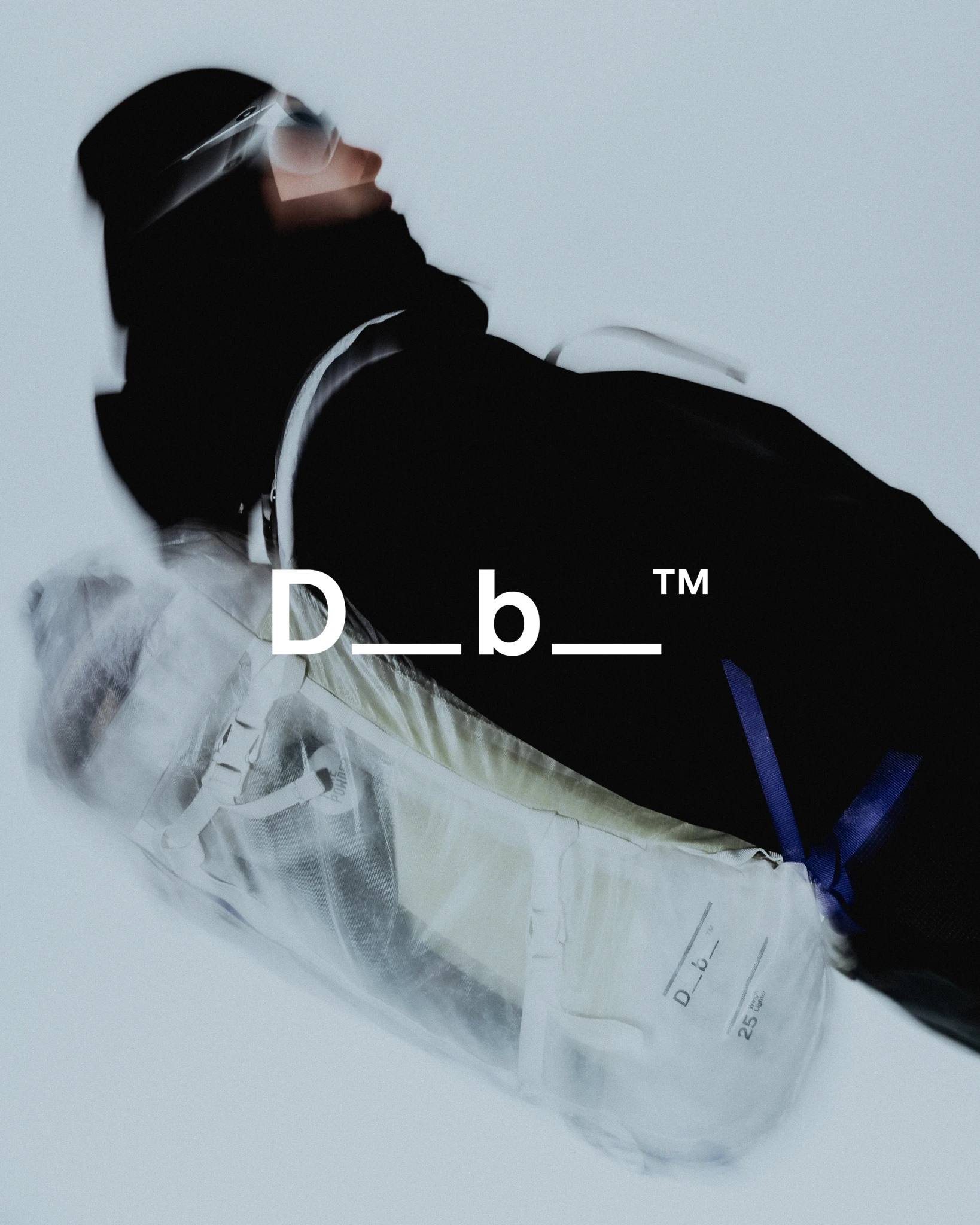 Soar Running — picture of running girl in ice reflection.