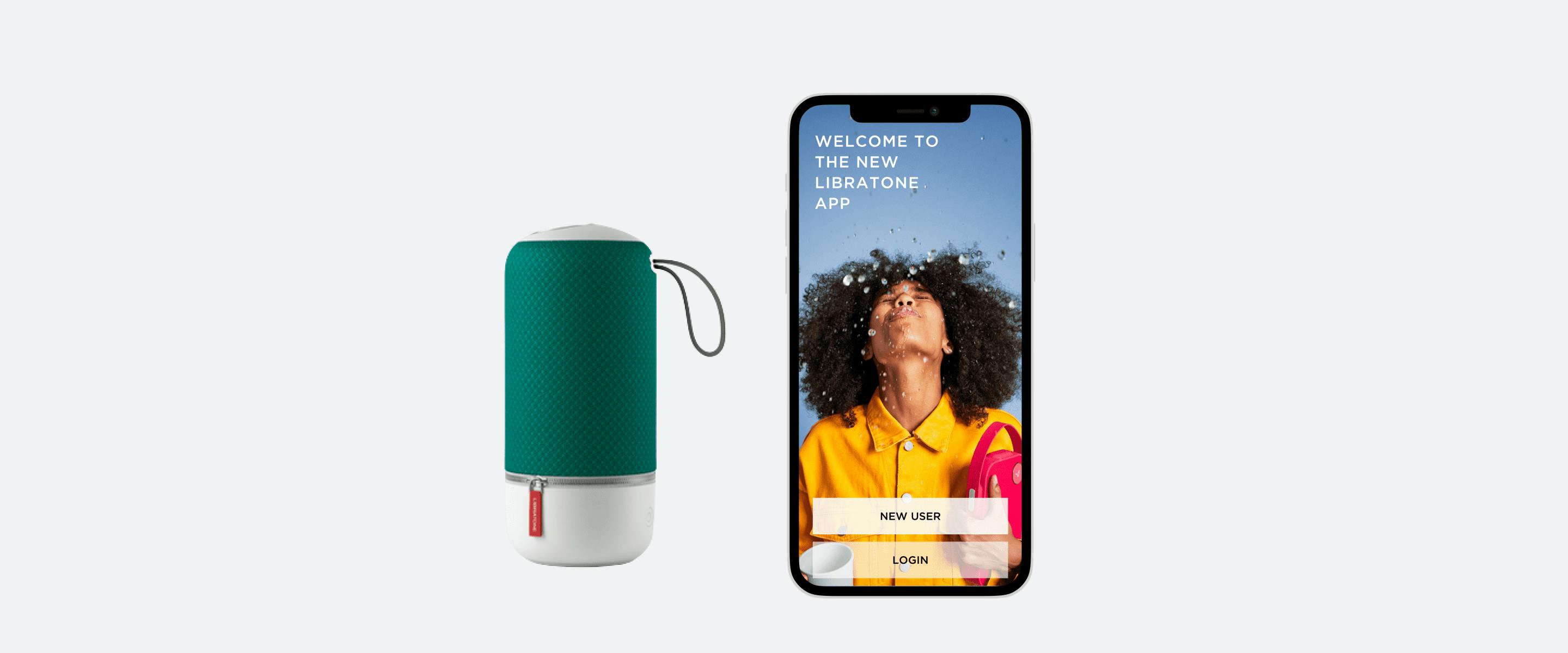 Libratone app and device