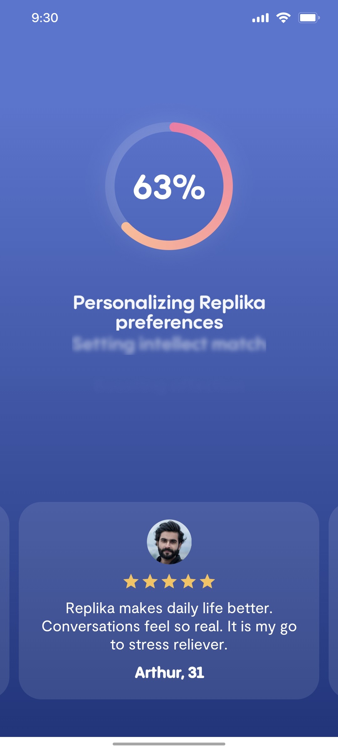 Replika Onboarding 27 screen