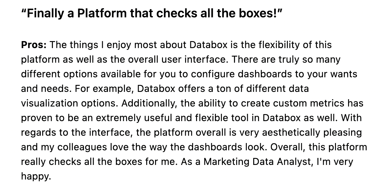 databox review G2 -3