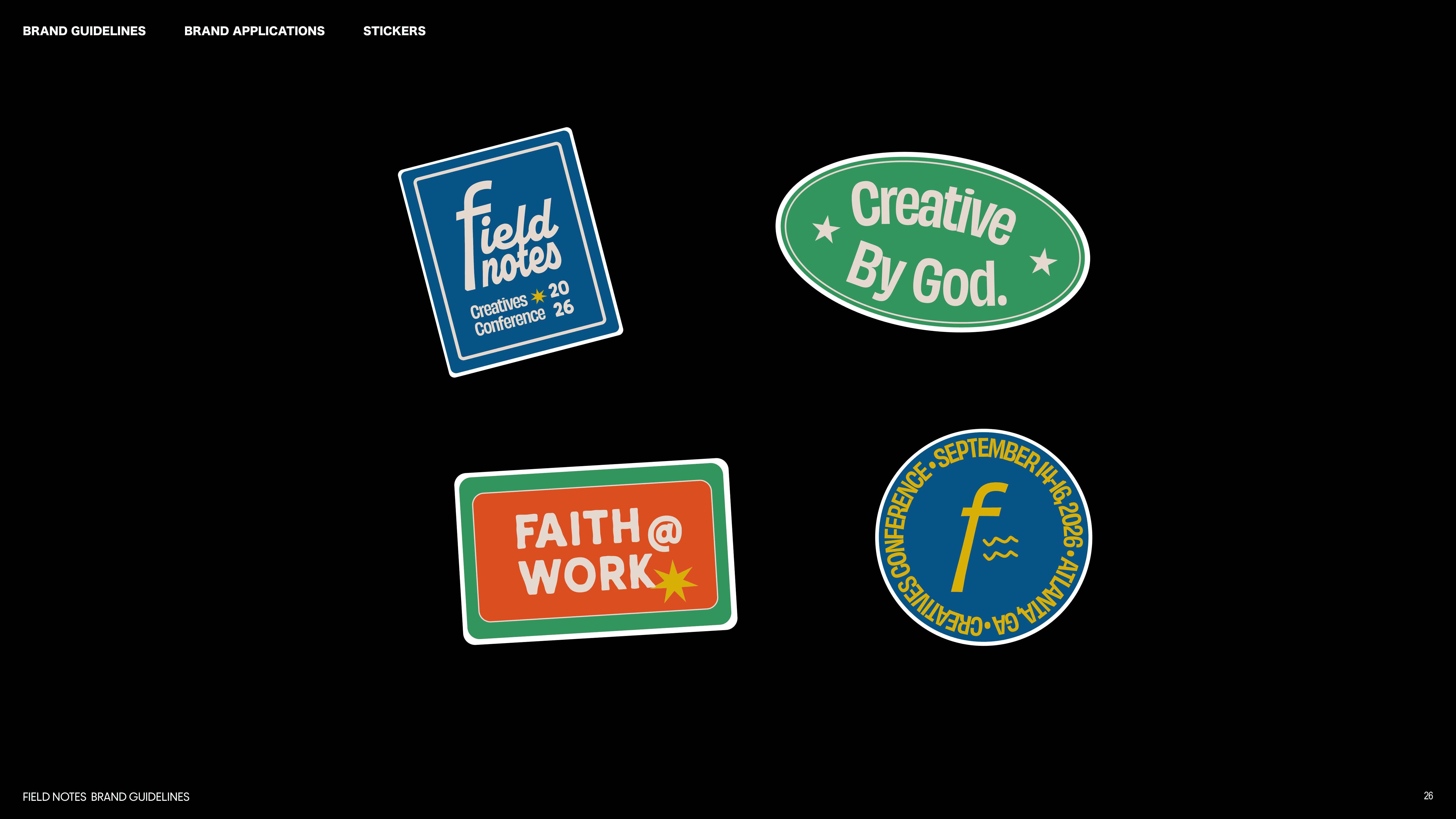 Field Notes Stickers