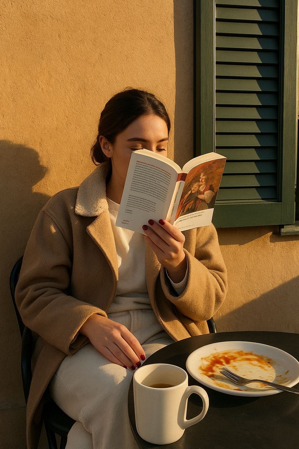 a close up of a small green plant in dirt