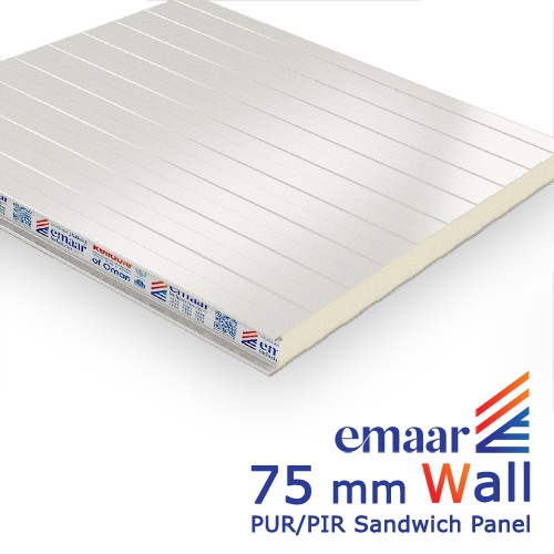 75mm Wall PU & PIR Sandwich Panel