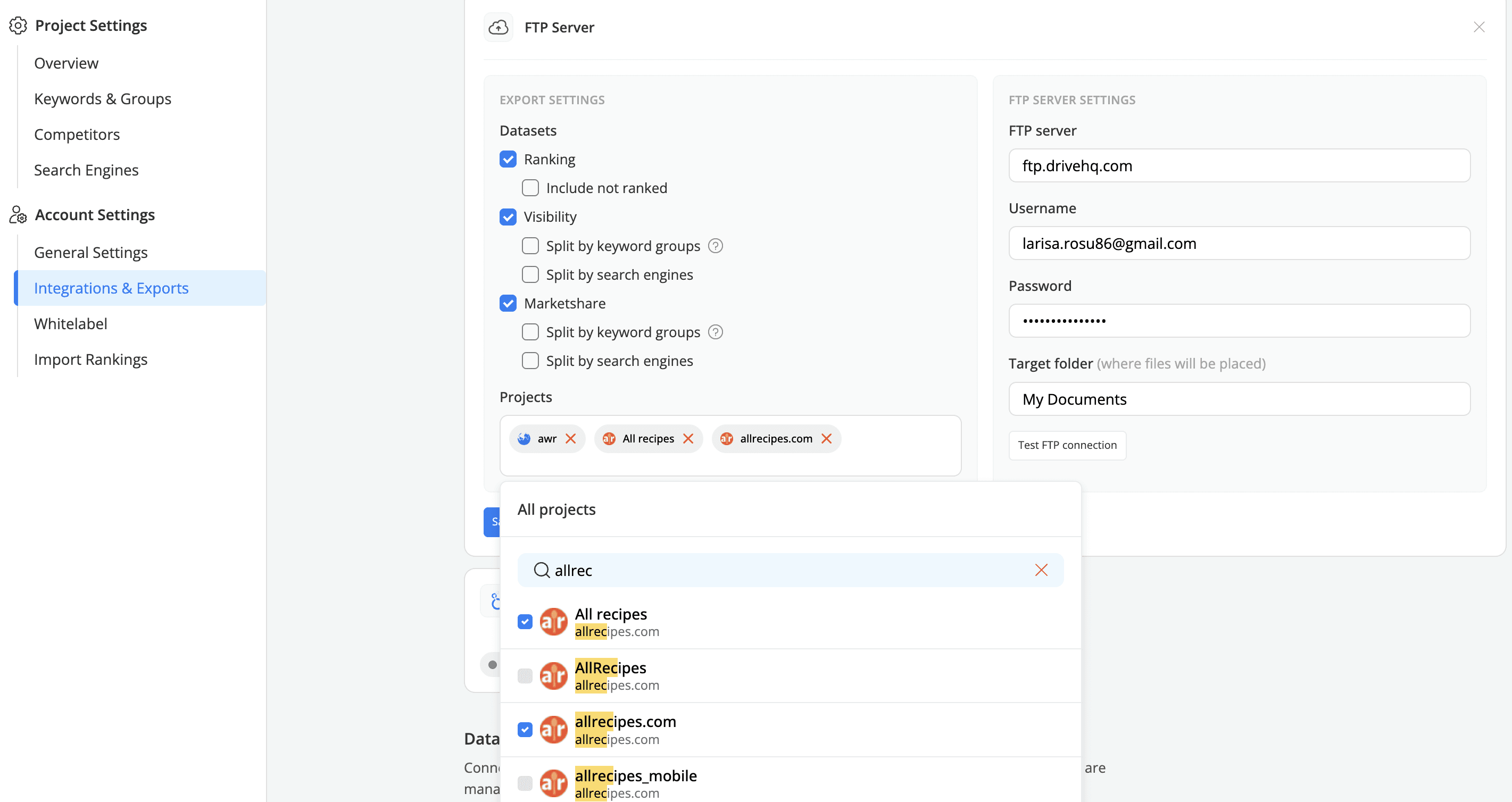 how-to-select-projects-for-ftp-sync