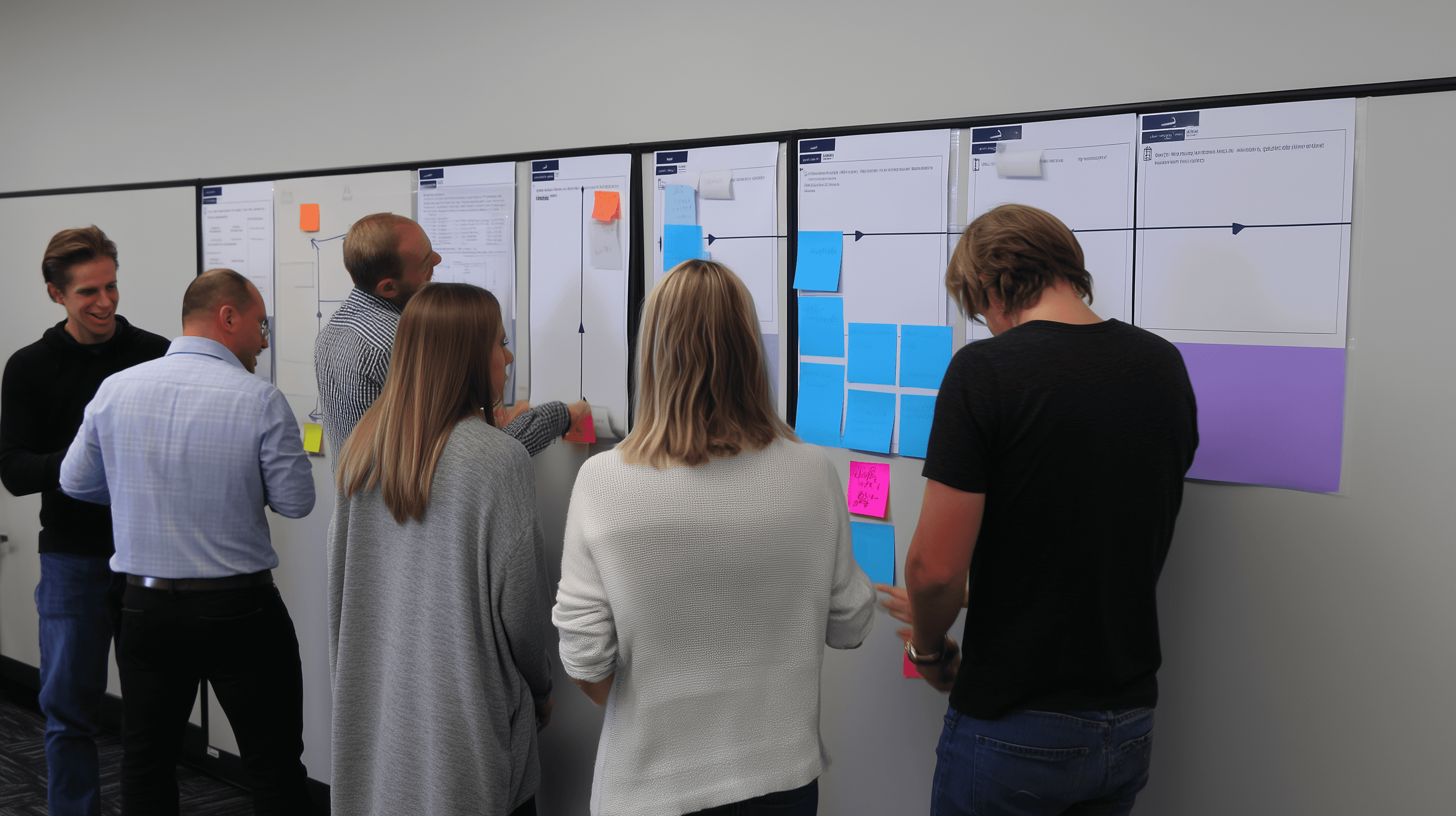 Woman Looking at Computer