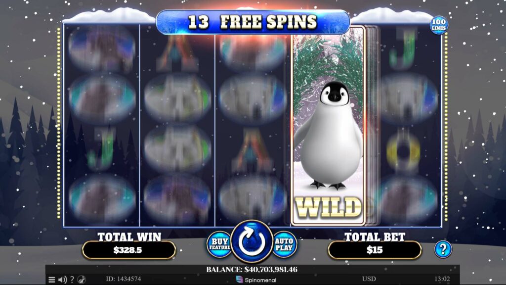 Wild Penguin - aperçu des free spins