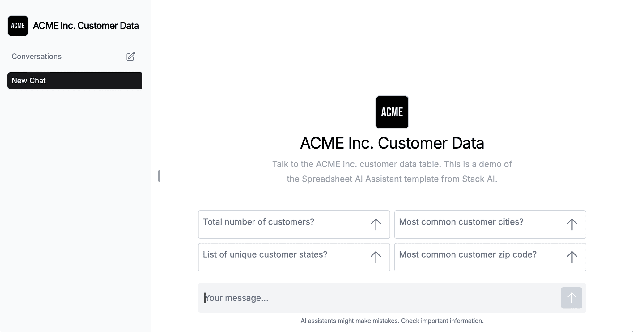 Customizable ai workflow templates by stack ai