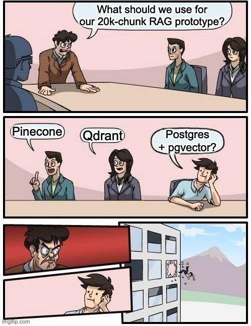 Pinecone vs Qdrant vs Pgvector