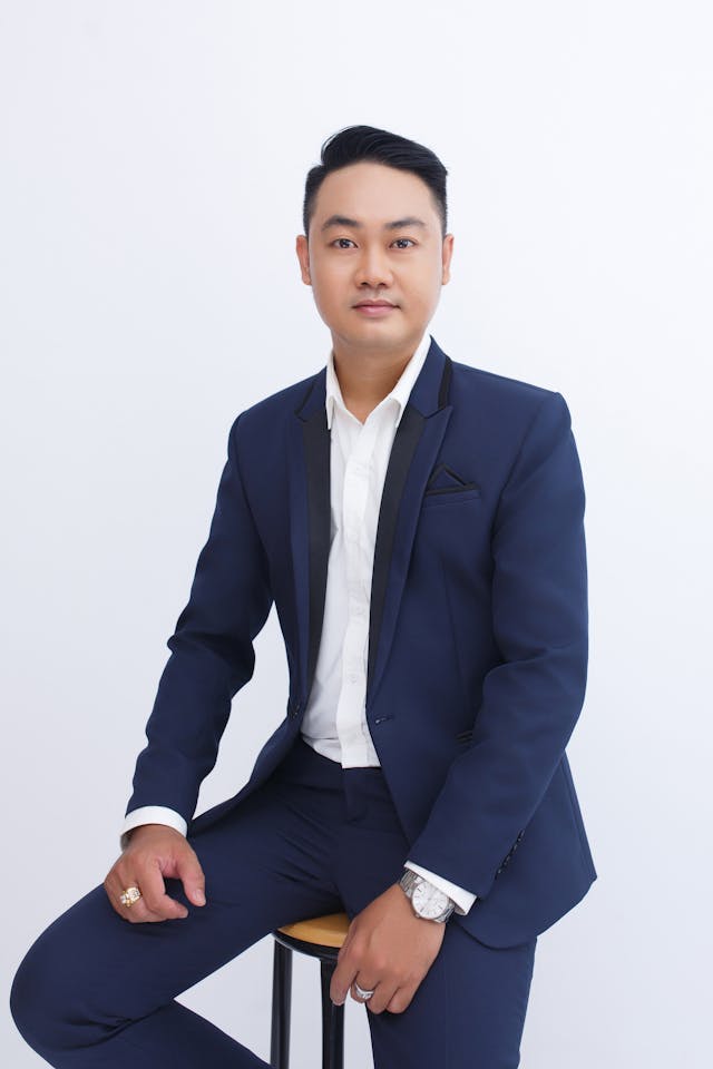 Professional Businessman in a Formal Suit Portrait
