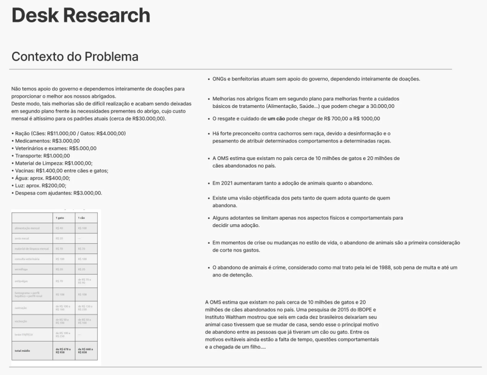 Desk Research