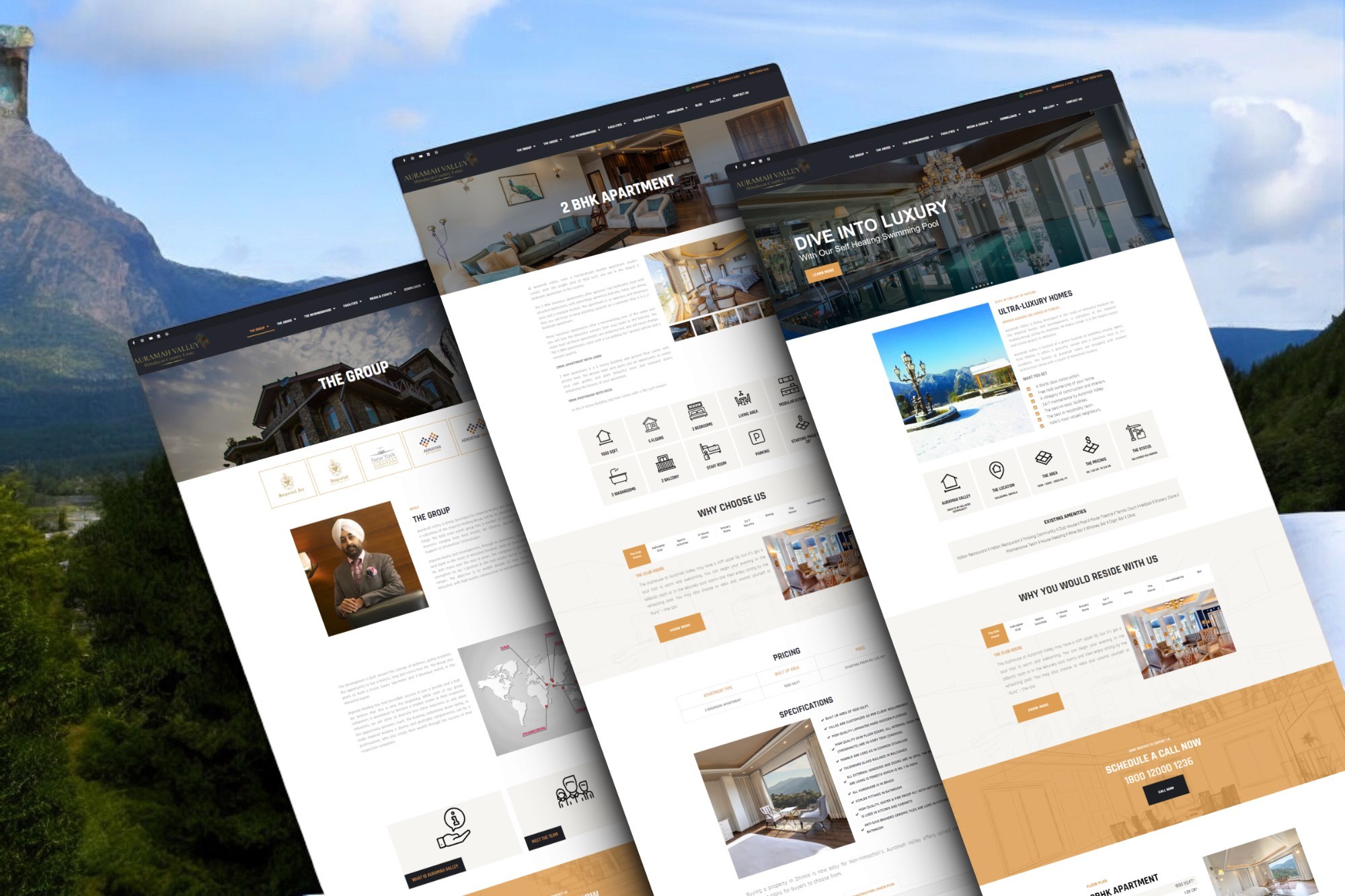 Auramah Valley by Web Impetus - Infosite