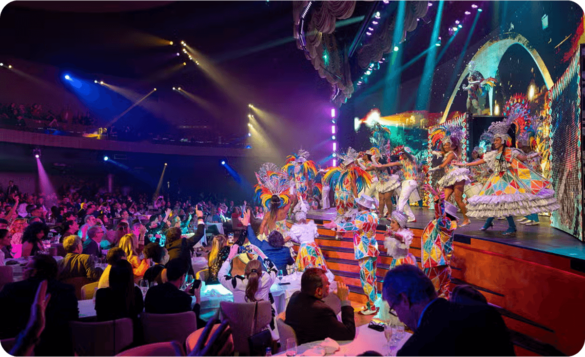  Roxy Dinner Show con cena, Río de Janeiro