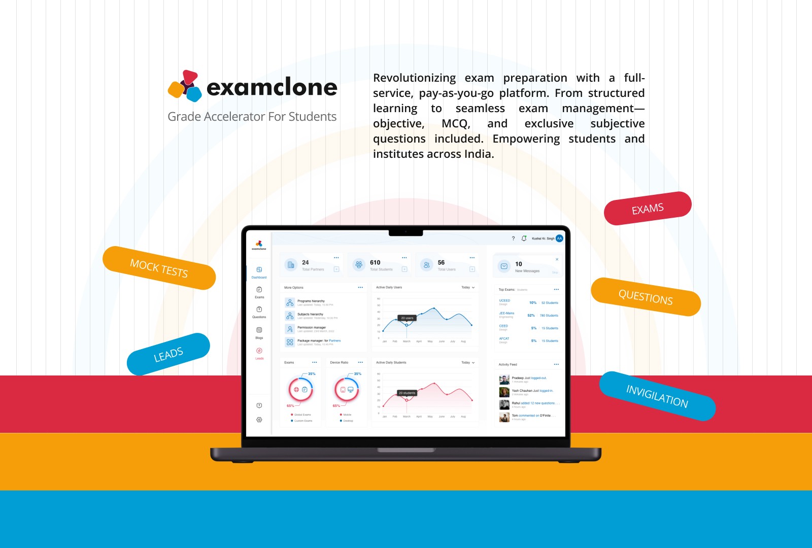 Examclone - Banner