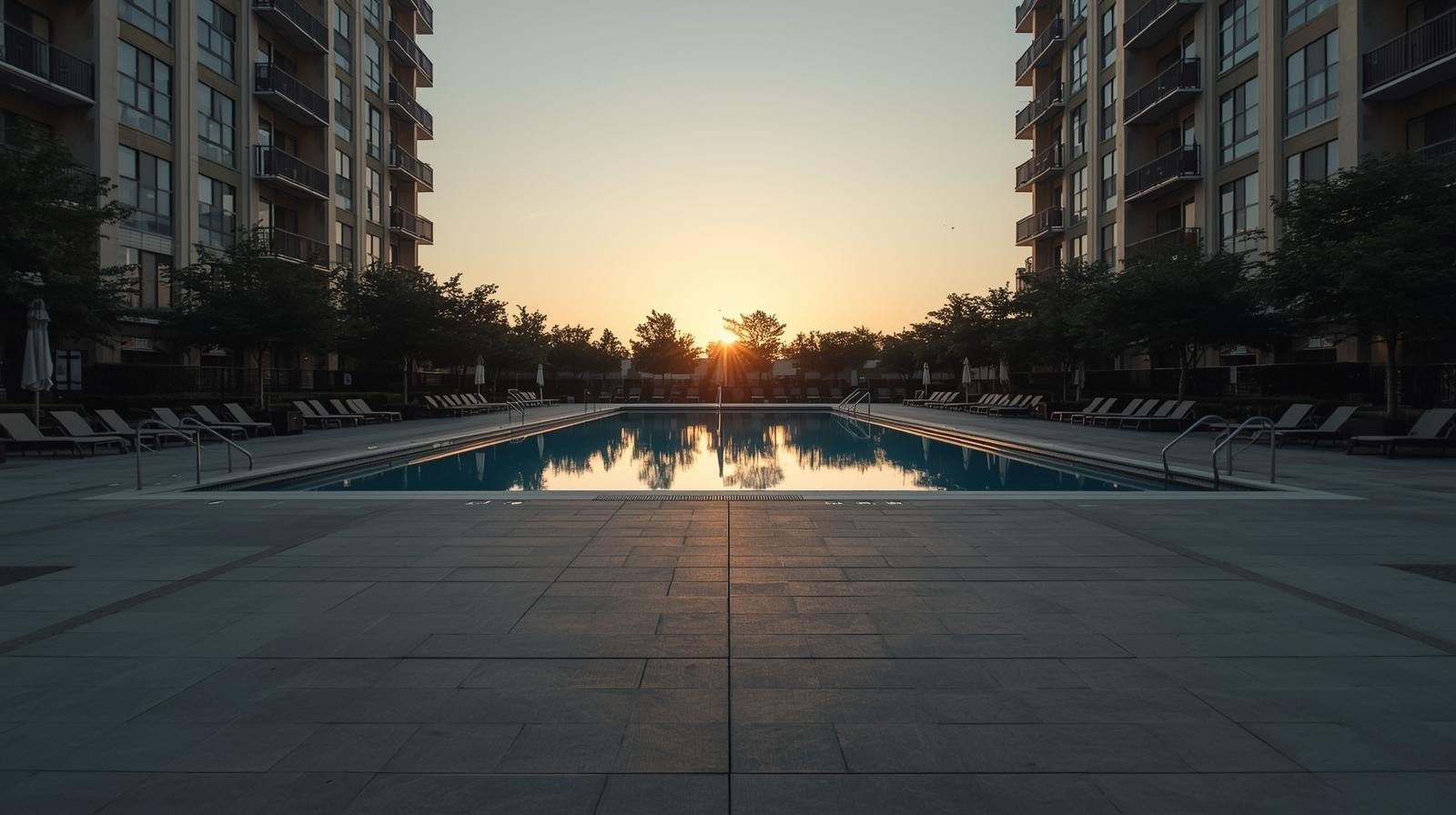 Logistics center top view