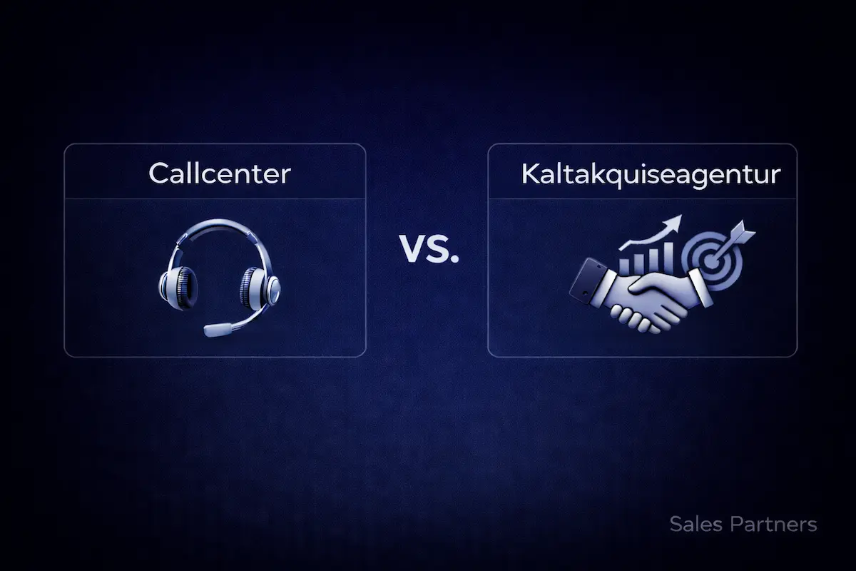 Callcenter vs. Kaltakquiseagentur – was ist besser für den B2B-Vertrieb?