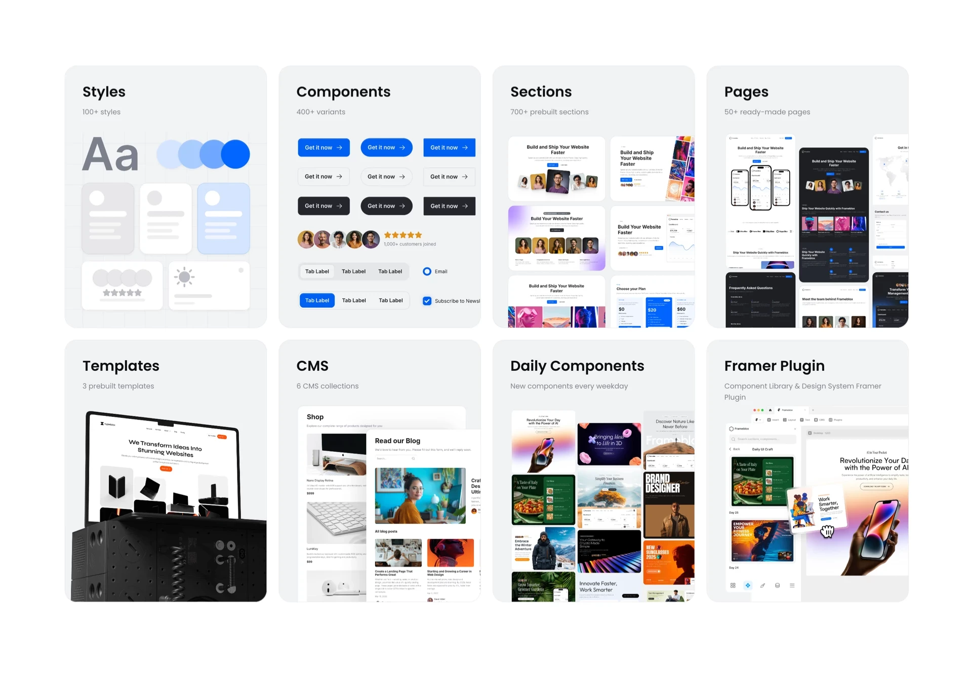 10+ Best Framer UI Kits and Design Systems for 2025