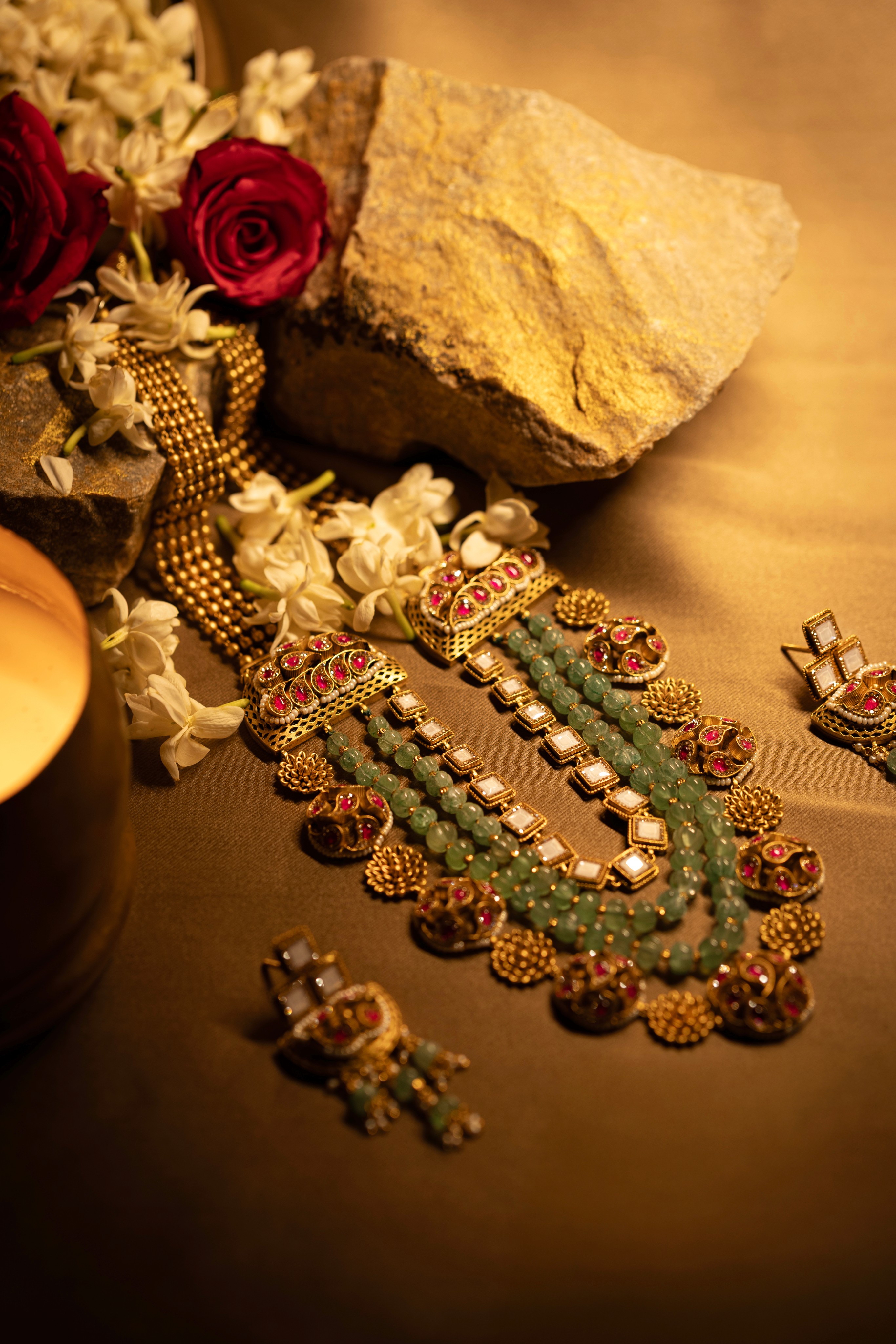 Exquisite handcrafted jewellery by Jora, blending timeless craftsmanship with modern elegance