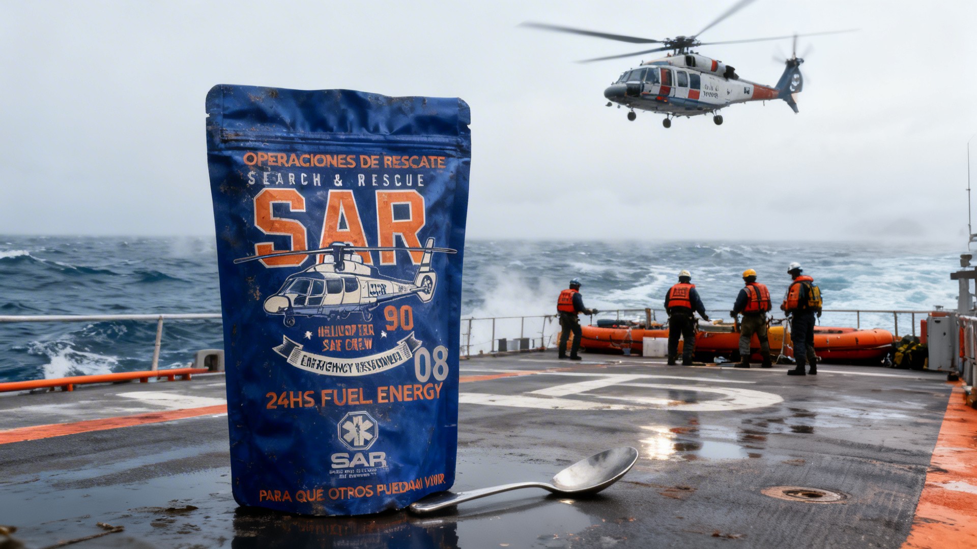 Woman in blue lather jacket
