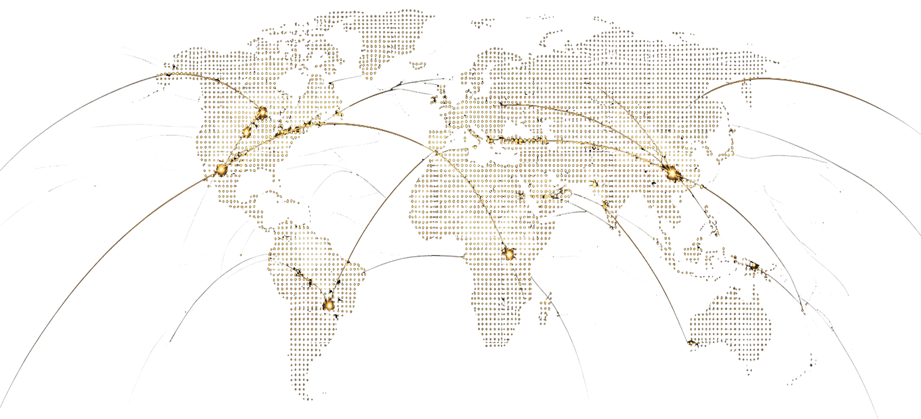 SADI global international connection map