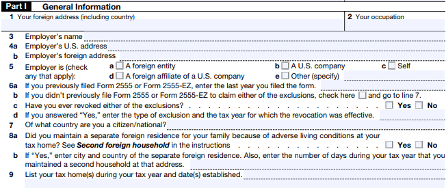 In Part I of Form 8615, you must enter thegeneral and financial information to determine the child's net unearned income