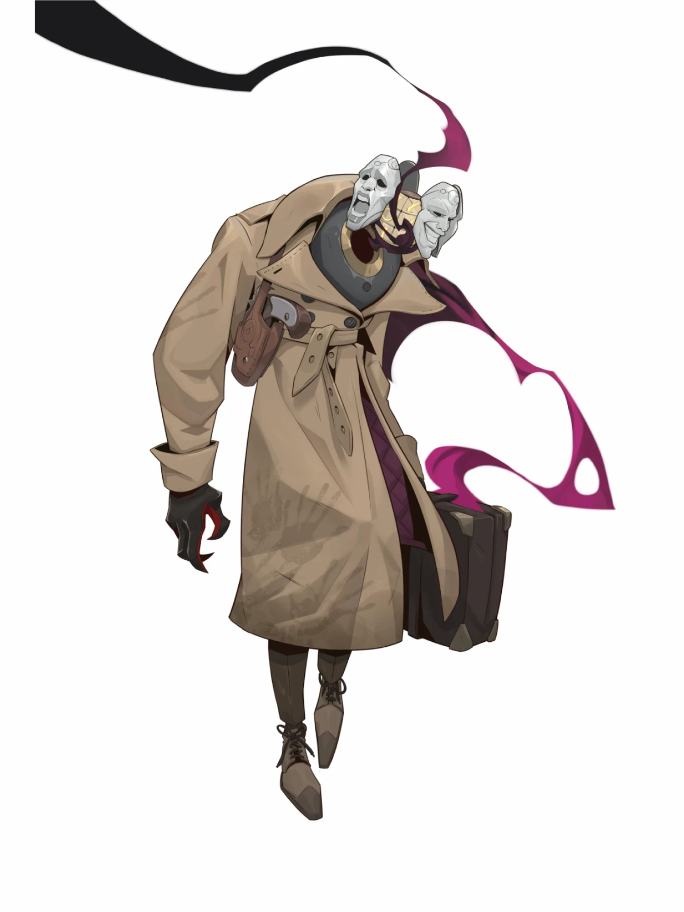 NYX Spy - character concept art by Kuba Fidler