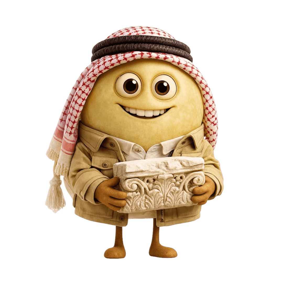 Merwah grape berry illustration for wine education.