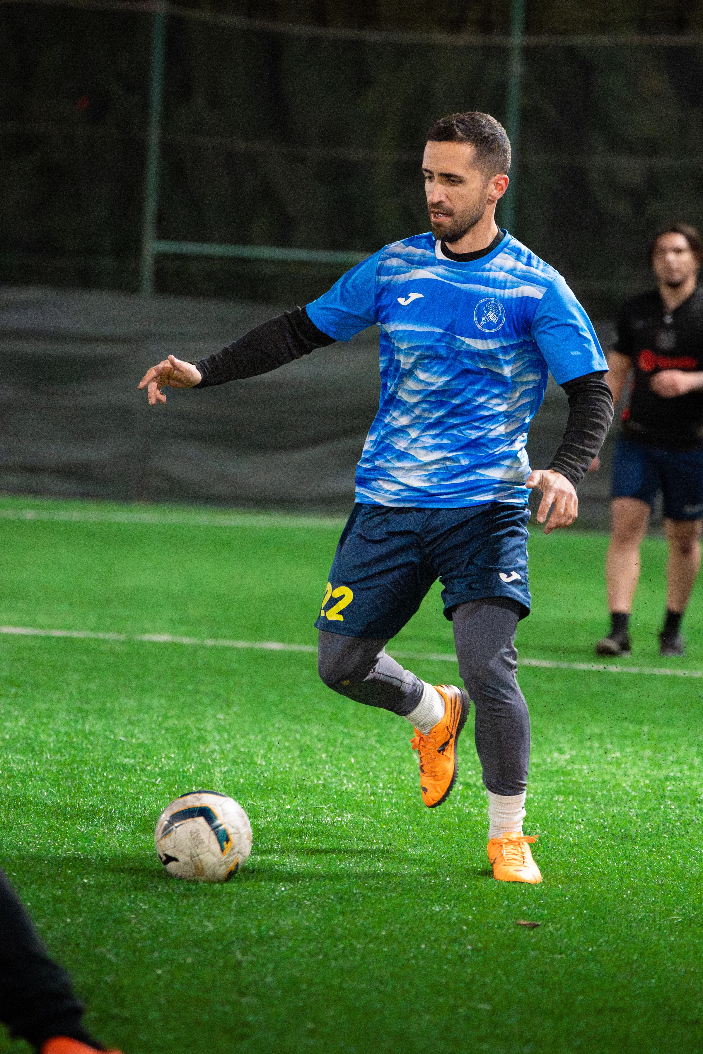 partido fútbol sala amigos Hospitalet, fotografía deportiva sala Barcelona, Nolan Pardo fotógrafo Barcelona 2026, fútbol sala interior Hospitalet