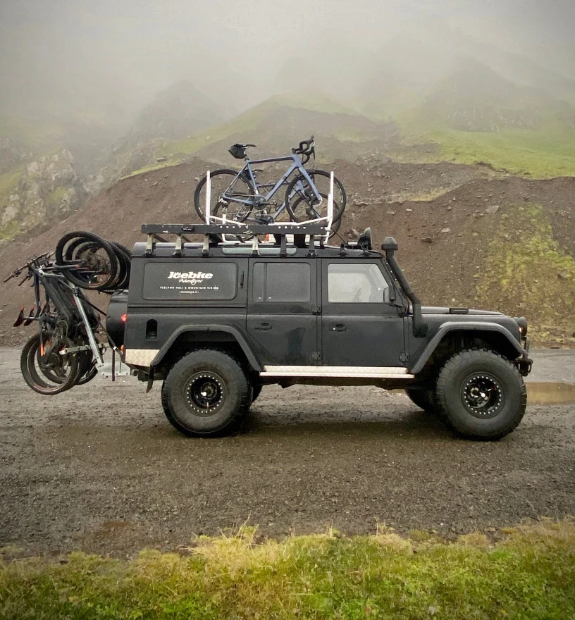 4x4 truck on the road