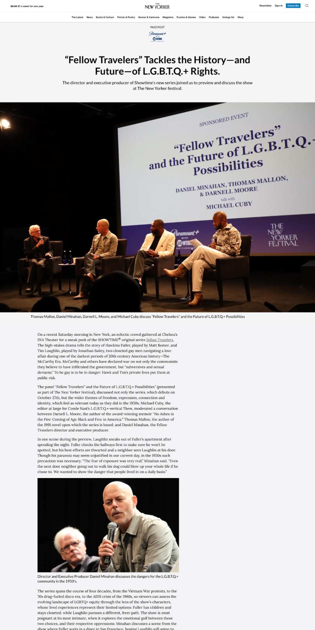 Screenshot of the article