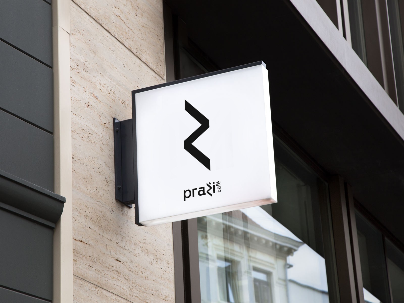 Brand identity pro Praži Café – vizuál 2