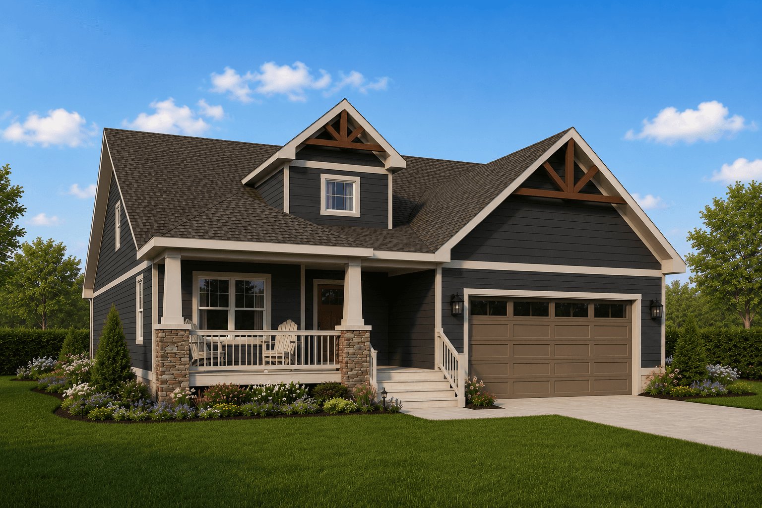 3 bedroom, 3 bathroom custom home in GA,TN,NC, and SC