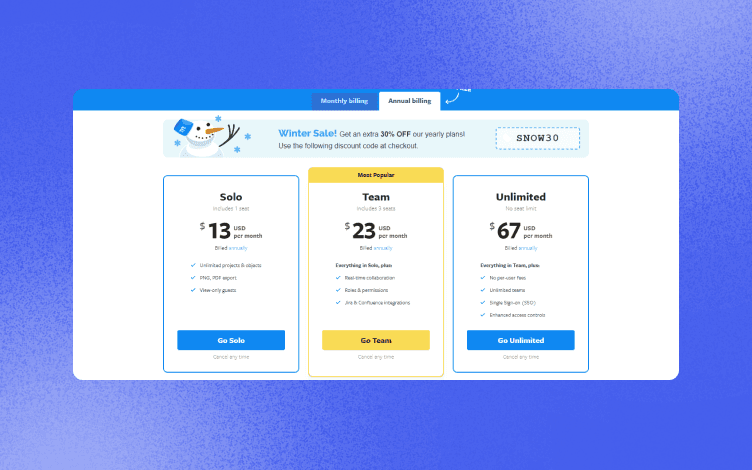 Moqups Pricing